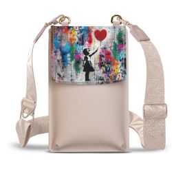 Minibag mit Gurtband Weiss
