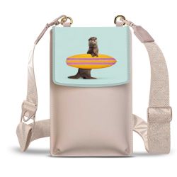 Minibag mit Gurtband Weiss