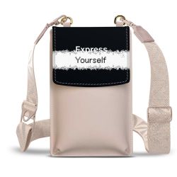 Minibag mit Gurtband Weiss