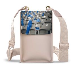 Minibag mit Gurtband Weiss