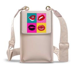 Minibag mit Gurtband Weiss