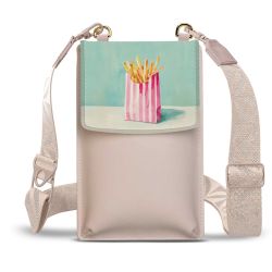 Minibag mit Gurtband Weiss