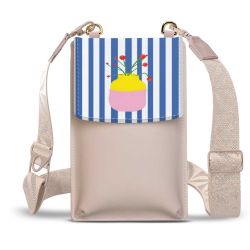 Minibag mit Gurtband Weiss
