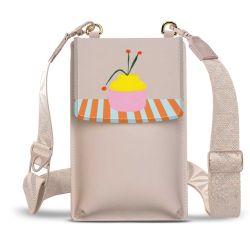Minibag mit Gurtband Weiss