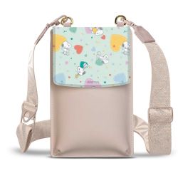 Minibag mit Gurtband Weiss