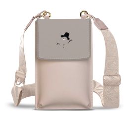 Minibag mit Gurtband Weiss