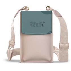 Minibag mit Gurtband Weiss