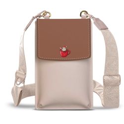Minibag mit Gurtband Weiss