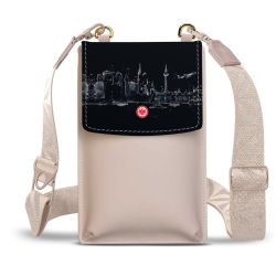 Minibag mit Gurtband Weiss
