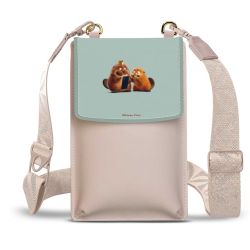 Minibag mit Gurtband Weiss