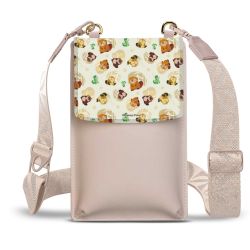 Minibag mit Gurtband Weiss