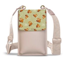 Minibag mit Gurtband Weiss