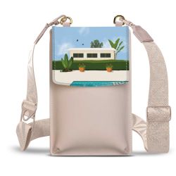 Minibag mit Gurtband Weiss