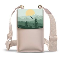 Minibag mit Gurtband Weiss