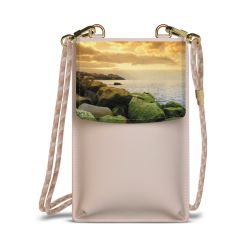 Minibag mit Stoffband Sand