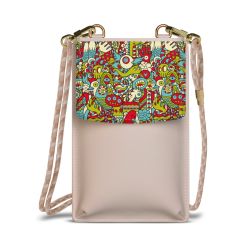 Minibag mit Stoffband Sand