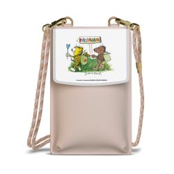 Minibag mit Stoffband Sand