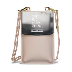 Minibag mit Stoffband Sand