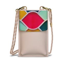 Minibag mit Stoffband Sand