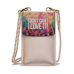 Minibag mit Stoffband Sand