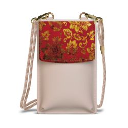 Minibag mit Stoffband Sand