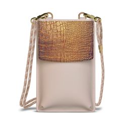 Minibag mit Stoffband Sand