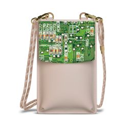 Minibag mit Stoffband Sand