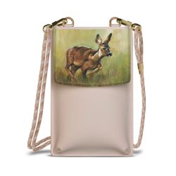 Minibag mit Stoffband Sand