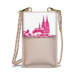 Minibag mit Stoffband Sand