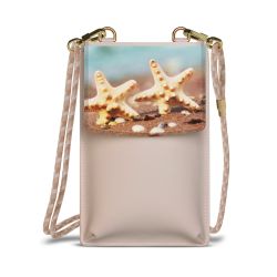 Minibag mit Stoffband Sand