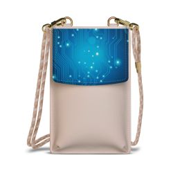 Minibag mit Stoffband Sand