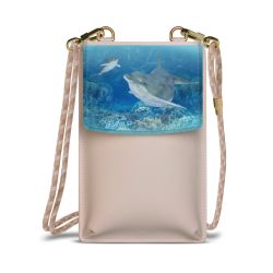 Minibag mit Stoffband Sand