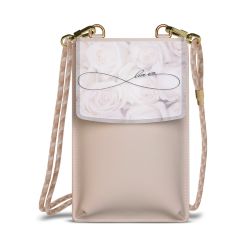 Minibag mit Stoffband Sand