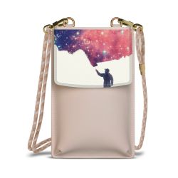 Minibag mit Stoffband Sand