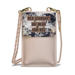 Minibag mit Stoffband Sand