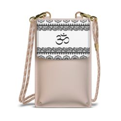 Minibag mit Stoffband Sand