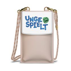 Minibag mit Stoffband Sand