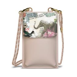 Minibag mit Stoffband Sand