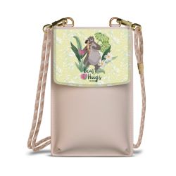 Minibag mit Stoffband Sand