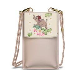 Minibag mit Stoffband Sand