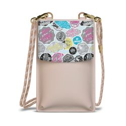 Minibag mit Stoffband Sand