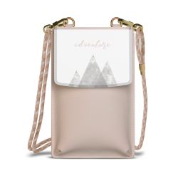 Minibag mit Stoffband Sand