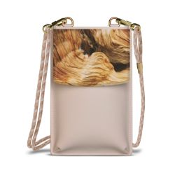 Minibag mit Stoffband Sand