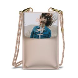 Minibag mit Stoffband Sand