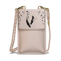 Minibag mit Stoffband Sand