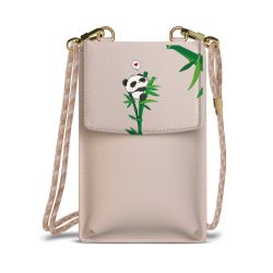 Minibag mit Stoffband Sand