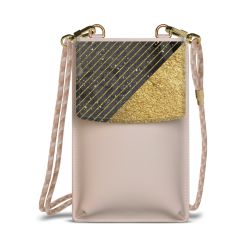 Minibag mit Stoffband Sand