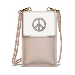 Minibag mit Stoffband Sand