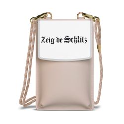 Minibag mit Stoffband Sand