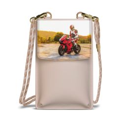 Minibag mit Stoffband Sand